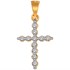 Picture of Diamond pendant Little cross, Picture 1
