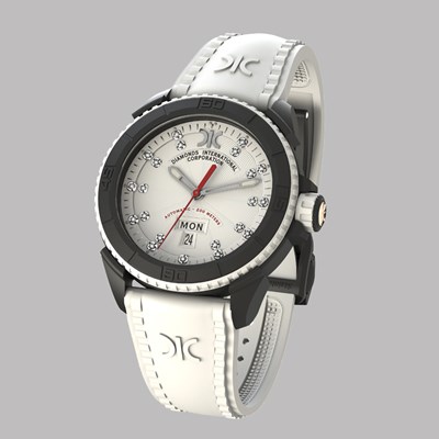 Picture of Diamond watch 9280-NI-AG-Rubber