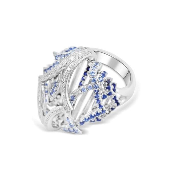 Picture of Ring Gotic Blue