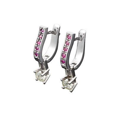 Picture of Earrings Lift Red