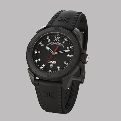 Picture of Diamond watch 9280-NN-NR-Rubber
