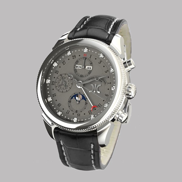 Picture of Diamond watch 9268-AA-GS-Leather