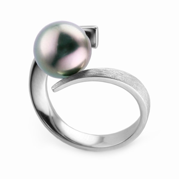 Picture of Ring Pearl Black