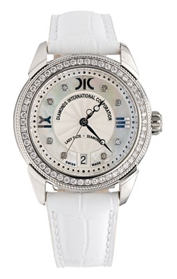 Picture of Watch A9267-D-AN-White-Leather