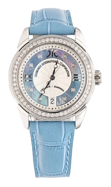 Picture of Watch A9267-D-AK-Blue-Leather 