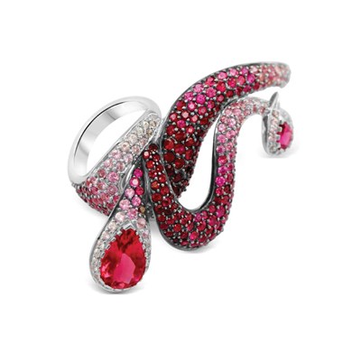 Picture of Ring Matragi Octopus Pink