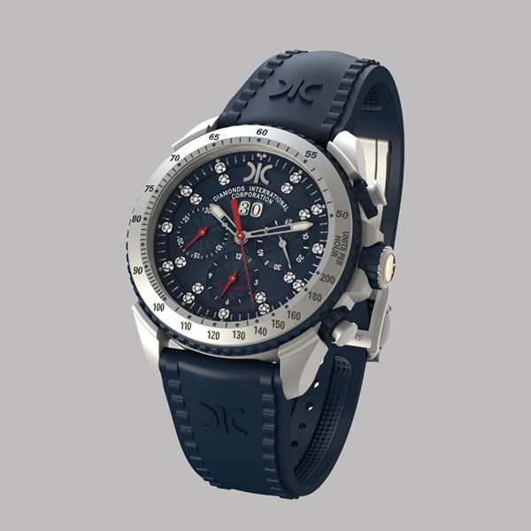 Picture of Diamond watch 9288-AB-BU-Rubber